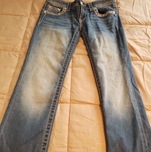 Miss Me signature crop jeans